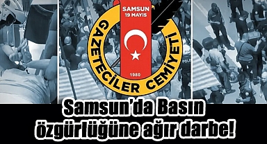 Samsun'da gazeteciye polis şiddeti: Recep Yazgan ters kelepçeyle gözaltına alındı!