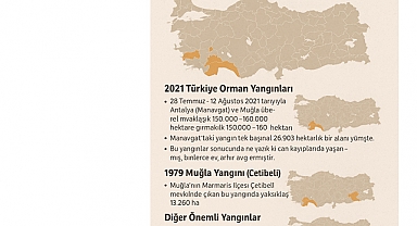 Türkiye’de En Büyük Orman Yangınları