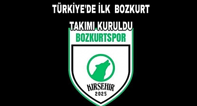 Türkiye'nin İlk Bozkurt Temalı Futbol Takımı Kırşehir'de Kuruldu
