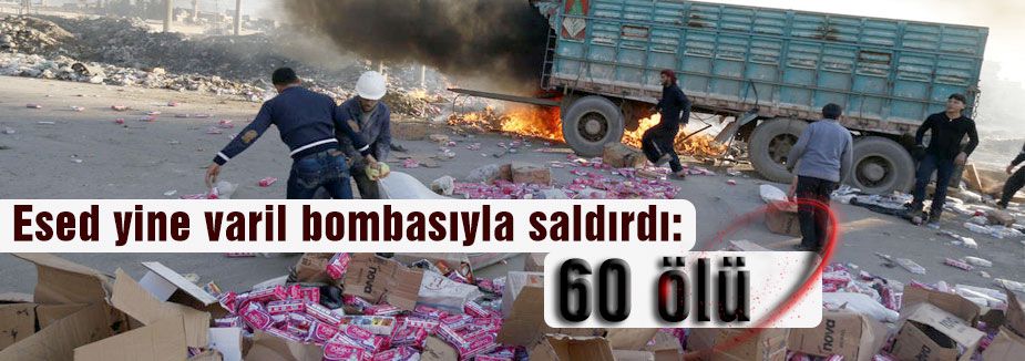 Esed Havadan Saldırdı
