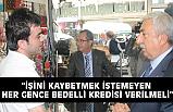 Bendevi Palandöken; Her Gence Bedelli Askerlik Kredisi Verilmeli
