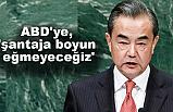 ABD'ye, 'şantaja boyun eğmeyeceğiz'