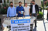 Ak Gençlik Havza'da Aşure Dağıttı