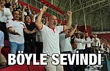 Başkan Karaduman Galibiyete Böyle Sevindi