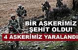 Bir şehit (Ömer Özdemir) 4 Askerimiz Yaralandı