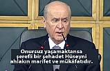 Devlet Bahçeli; Kerbela’da Gerçekte Yezid Kaybetmiştir