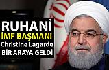 Ruhani IMF Başkanı Christine Lagarde ile görüştü