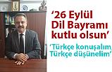 Serkan Şen; Türkçe Soylu Bir Dildir