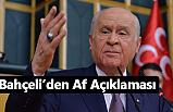 Devlet Bahçeli'den Afla İlgili Flaş Açıklama!