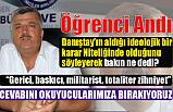 Eğitim-Bir-Sen, Öğrenci Andımıza Tepki Gösterdi