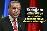 Erdoğan, Romanya Başbakanı Dancila ile ortak basın toplantısı düzenledi