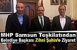 MHP Teşkilatından Başkan Zihni Şahin'e Ziyaret