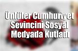 Ünlüler Cumhuriyet Sevincini Sosyal Medyada Kutladı