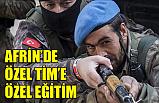 Afrin'de Özel TİM'e Özel Eğitim