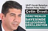 Çetin Örsel'den Öğretmenler Günü Mesajı