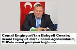 Ordu Milletvekili Cemal Enginyurt'tan Devlet Bahçeli Cevabı