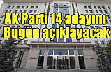 AK Parti, Bugün 14 adayını Açıklıyor