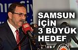 Başkan Zihni Şahin'den Samsun için 3 büyük hedef!