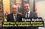 İlyas Aydın, MHP'den Çarşamba Belediye Başkanı A. Adaylığını Açıkladı