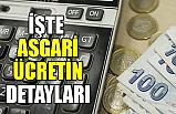İşte Merak Edilen Asgari Ücretin Detayları!