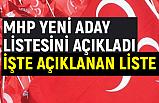 MHP, 402 Belediye Başkanı Adayını daha Açıkladı