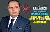 MHP'li Öztürk; Bazı suçlarda şartlı ceza indirimi İvedilikle Gündeme Alınmalı