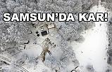 Samsun'da Kar Yağışı...