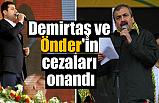 Selahattin Demirtaş ve Sırrı Süreyya Önder'e Ceza Şoku