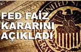 Son Dakika: FED Faiz Kararı
