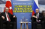 Vladimir Putin'den Türkiye ile iş birliği vurgusu