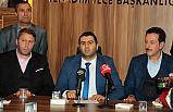 Ak parti ilkadım ilçe başkanlığından basın açıklaması ve devir teslim töreni