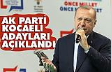 Ak Parti Kocaeli Belediye Başkan Adayları Belli Oldu