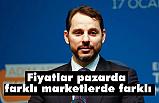 Albayrak: Fiyatlar pazarda farklı marketlerde farklı