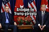 Cumhurbaşkanı Erdoğan, ABD Başkanı Trump Görüştütrump