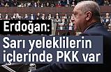 Erdoğan, Fransa'da sarı yeleklilerin içlerinde PKK var