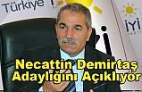 Necattin Demirtaş, İyi Parti'den Başkan Adayı Oldu