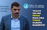 Sinan Ateş; Bizler Zalime Yavuz, Mazluma Yunus Olmaya Namzediz
