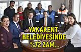 Yakakent Belediyesi'nde %72 Zam!