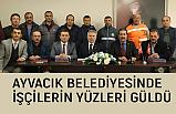 Ayvacık Belediyesinde Toplu Sözleşme Sevinci