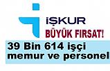 Büyük Fırsat: İŞKUR işçi, memur alacak
