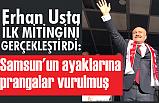 Erhan Usta; Samsun'un ayaklarına prangalar vurulmuş