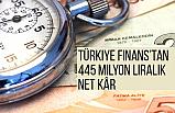 Türkiye Finans’tan 445 milyon liralık net kâr