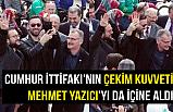 Cumhur İttifakının Çekim Kuvveti Yazıcı'yı da İçine Aldı