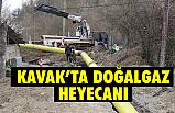 Kavak'a Doğalgaz Geldi