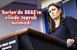 Sanders, Suriye'de artık DEAŞ'ın elinde hiç toprak parçası kalmadı