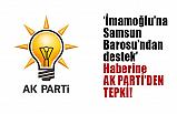 Ak Parti'den Samsun Barosu Başkanı Gürbüz'e Sert Tepki