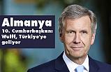 Almanya 10. Cumhurbaşkanı Wulff, Türkiye'ye geliyor