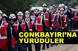 Atalarının izinde Conkbayırı'na yürüdüler