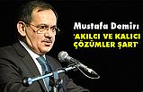 Başkan Mustafa Demir: Enerji tüketmeyen konut sayısı artırılacak