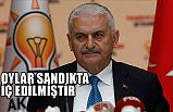 Binali Yıldırım: Yargısal süreç devam ediyor. Oylar sandıkta iç edilmiştir